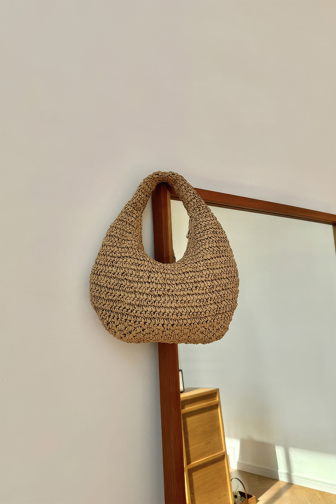 Woven Straw Handmade Tote Bag