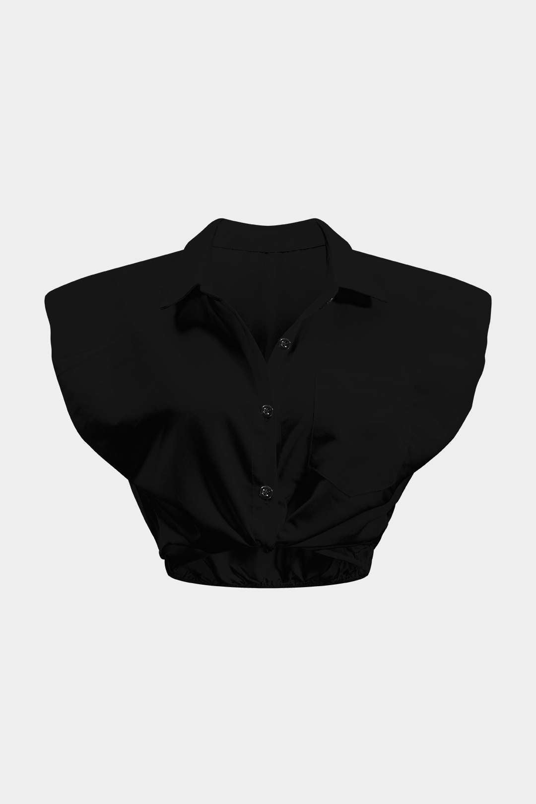 Solid Short-Sleeve Shirt