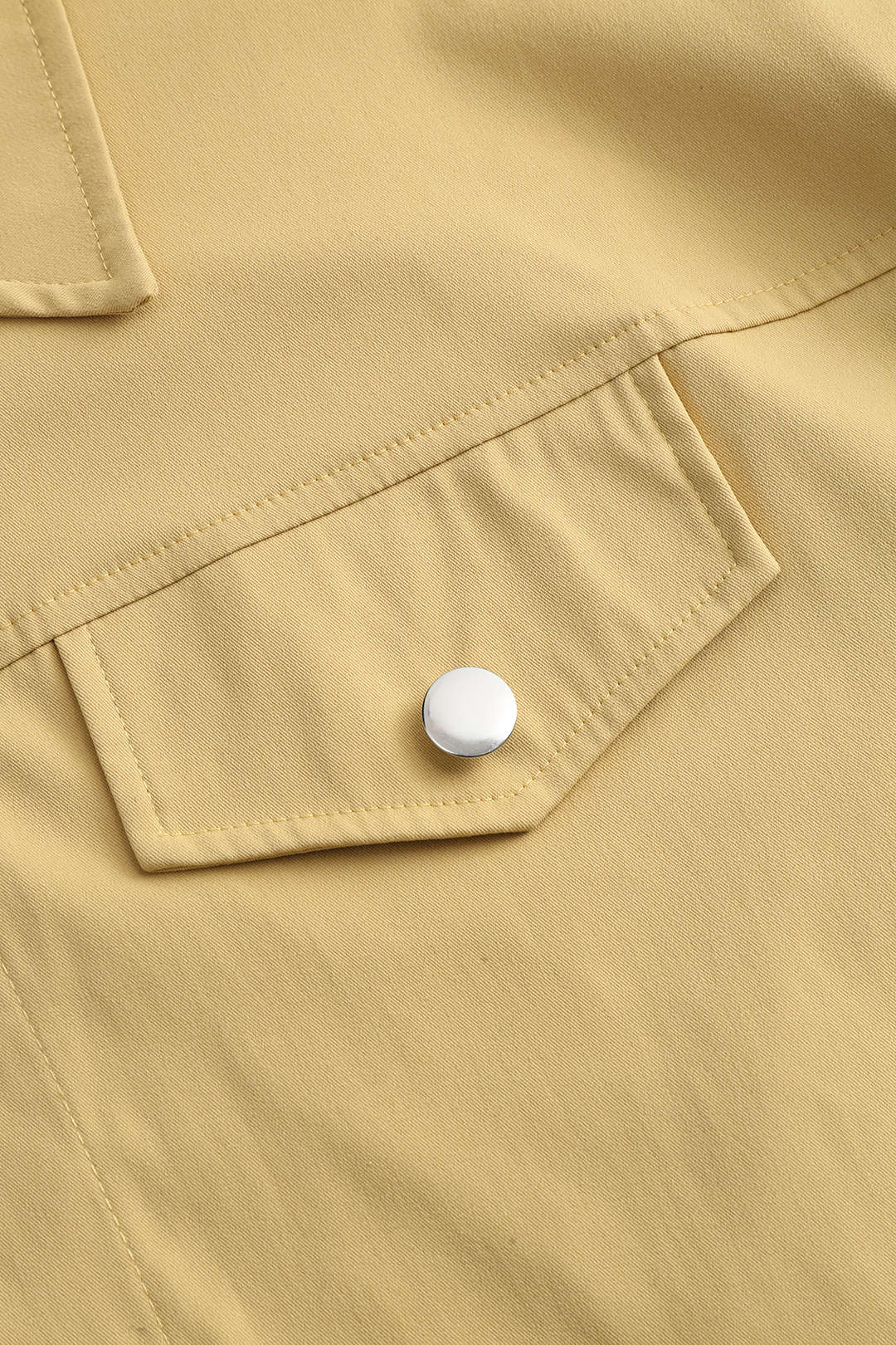Button Pocket Long Sleeve Jacket