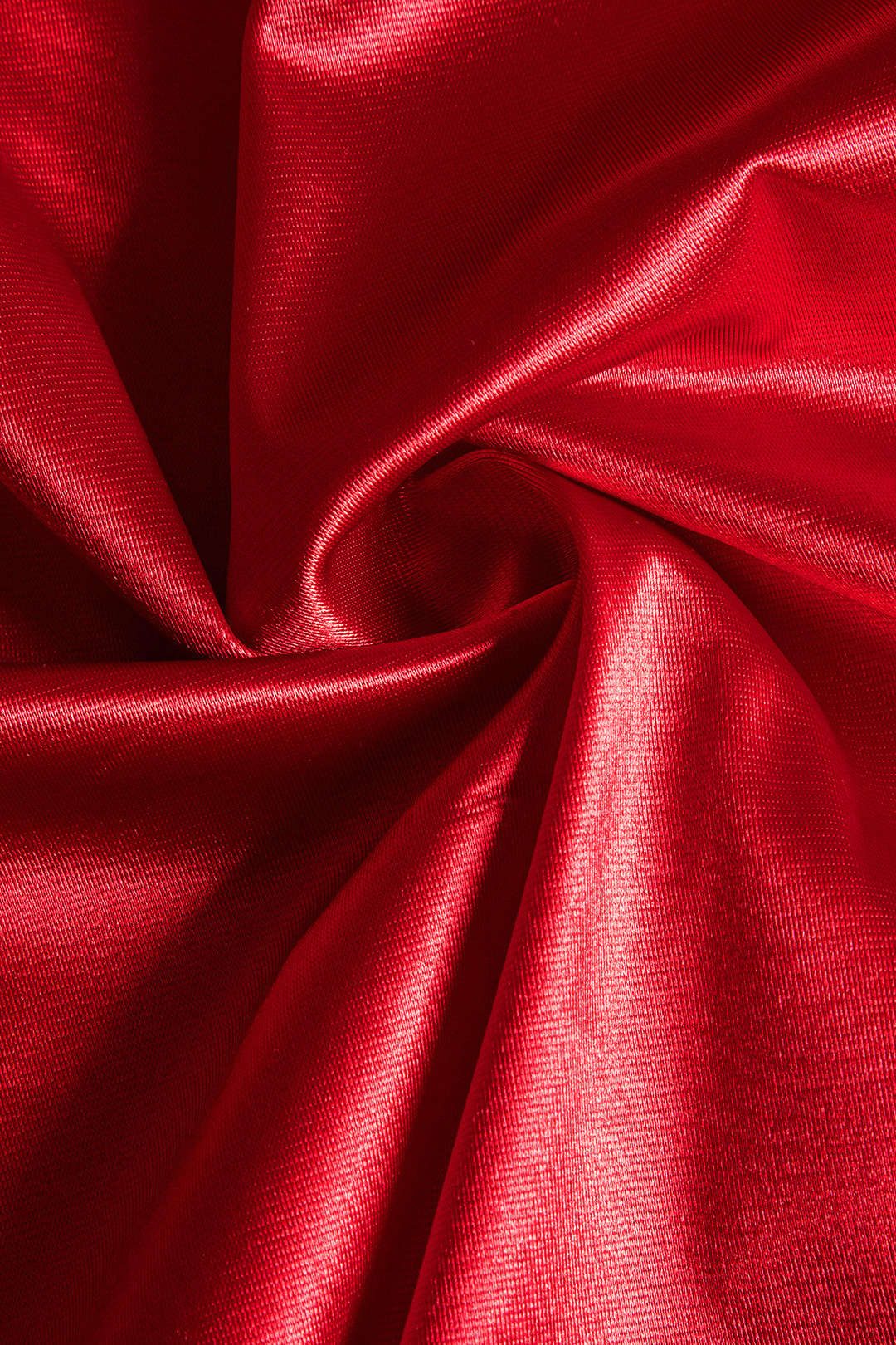 Satin Tie-Up Ruched Long Sleeve Mini Dress