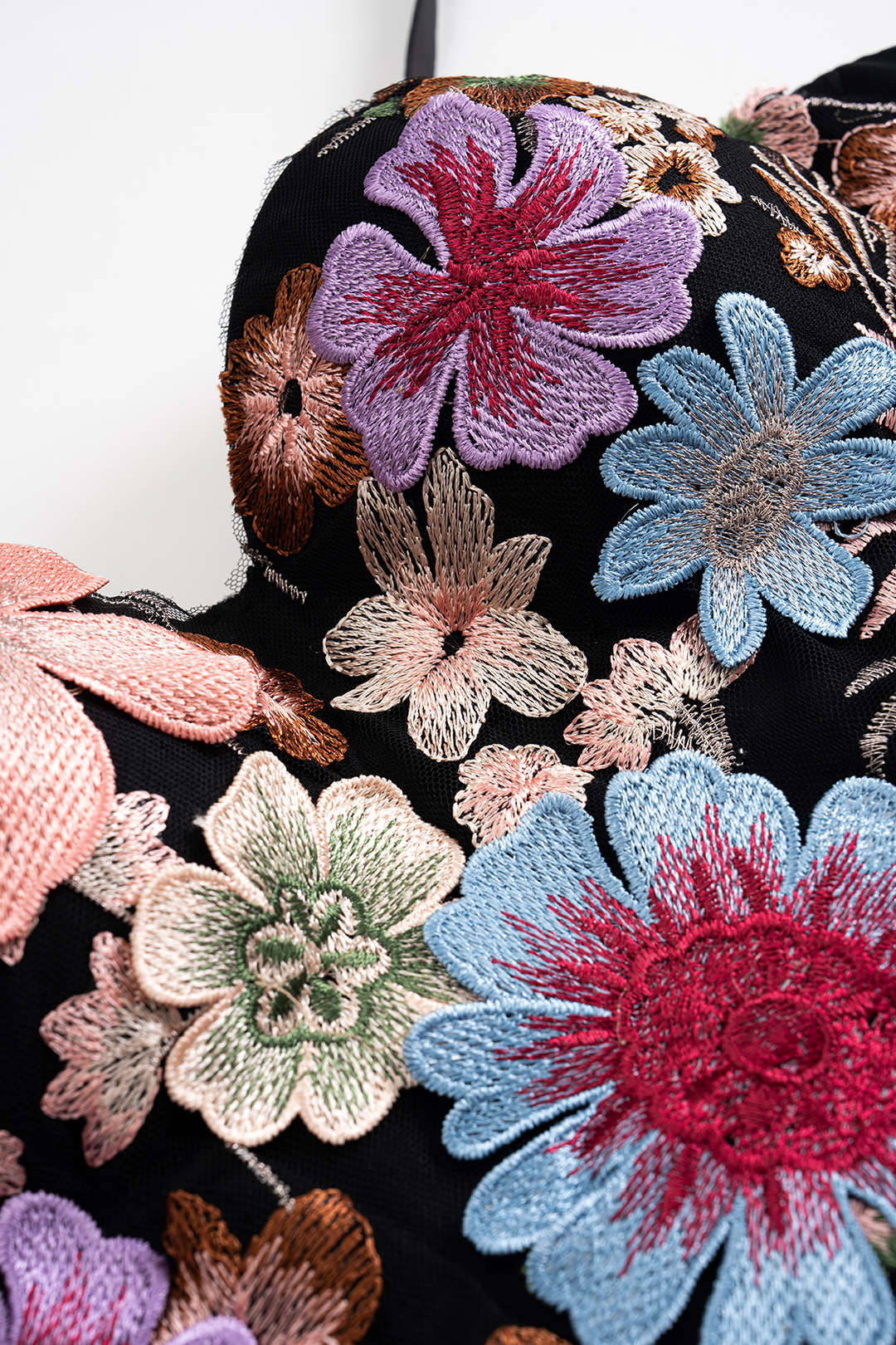 Slip Appliques Embroidery Cami Top