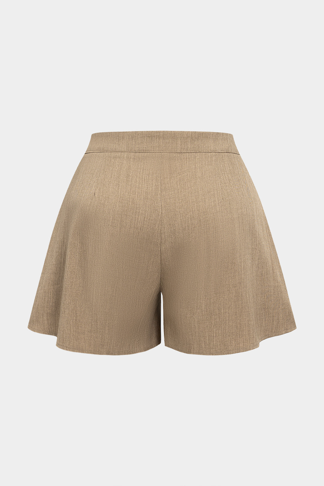 Plus Size Wide Leg High Waist Shorts