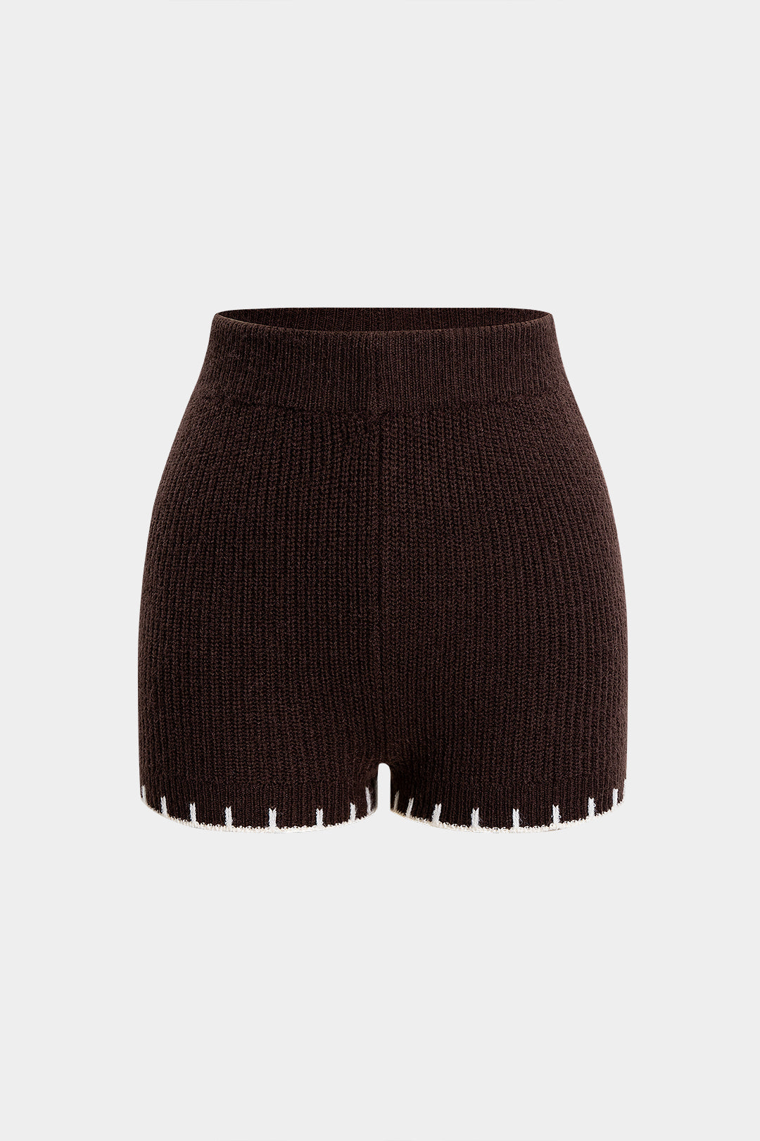 Knit Contrast Shorts