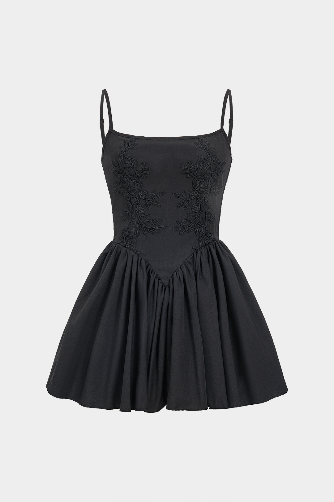 Smocked Sleeveless Slip Mini Dress