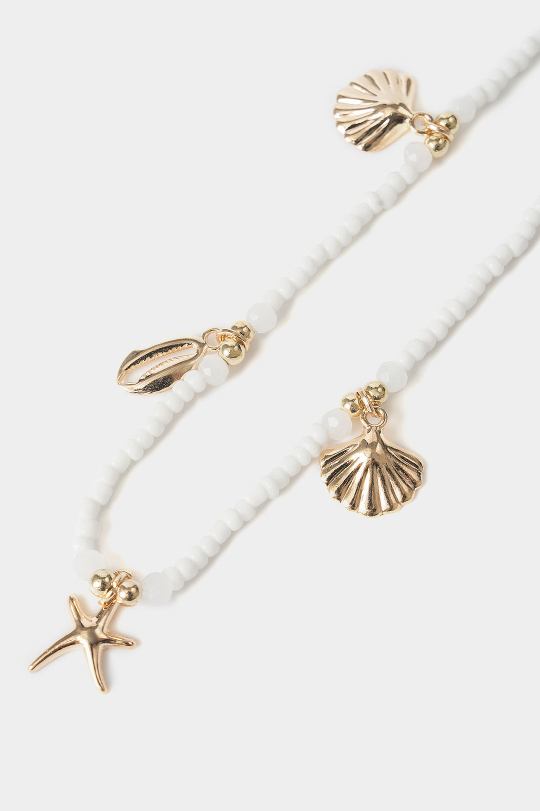 Irregular Pearl Alloy Multi-Layer Clavicle Chain Necklace