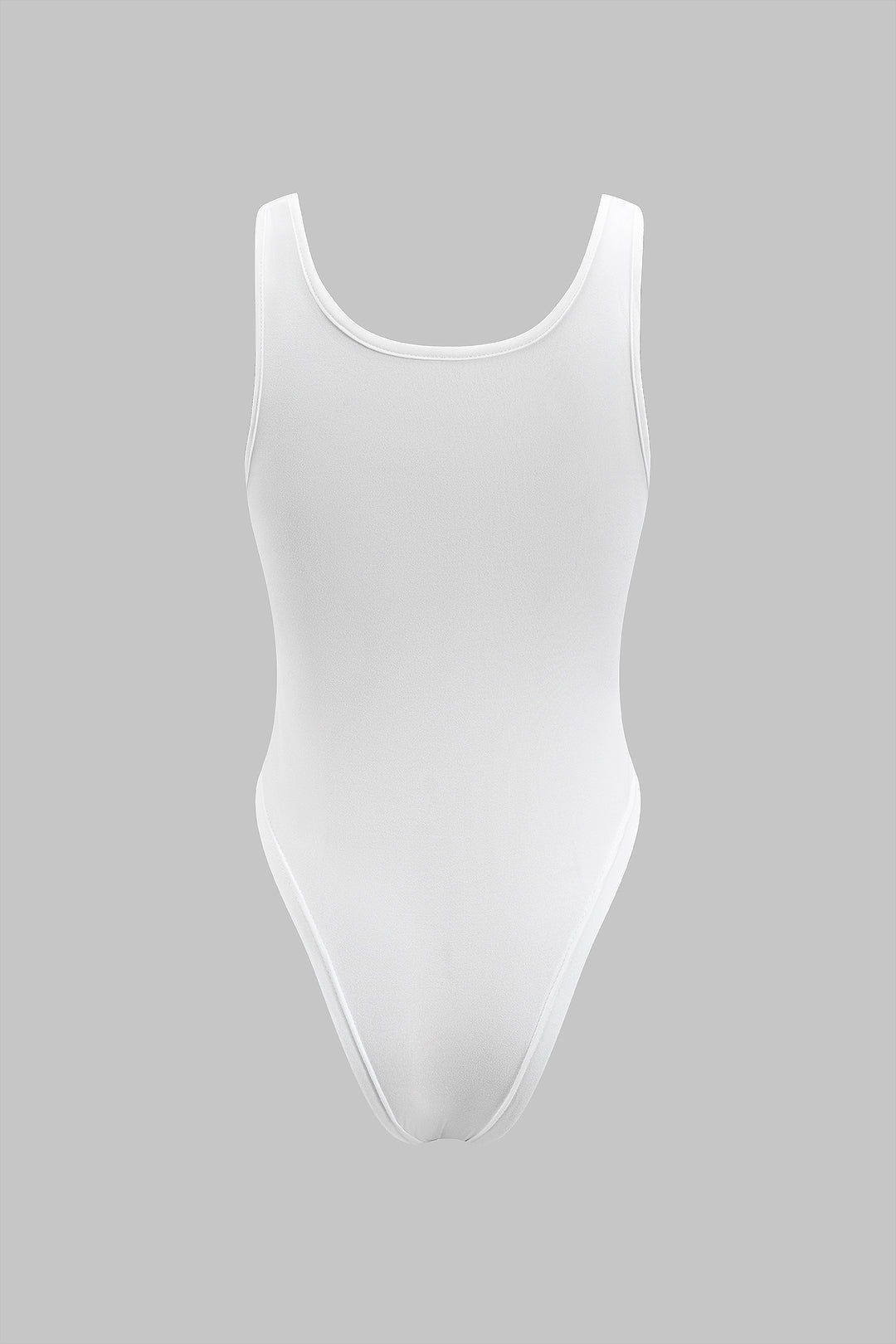 Ribbed Sleeveless Bodysuit