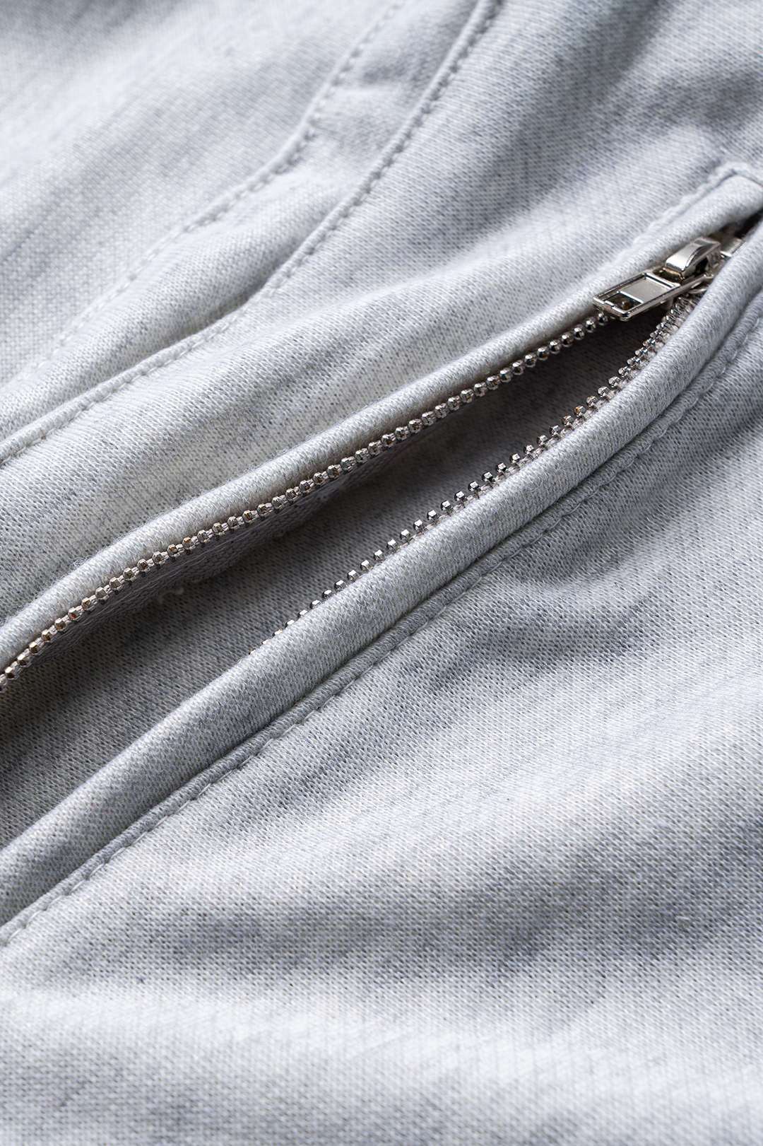 Ruched Pocket Zipper Wide Leg Trousers