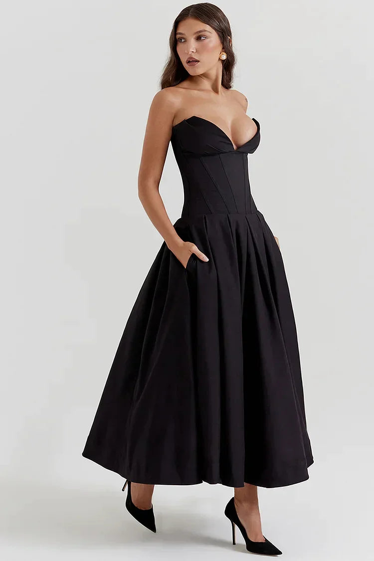 Camillaâ„?| V-Neck Strapless Dress