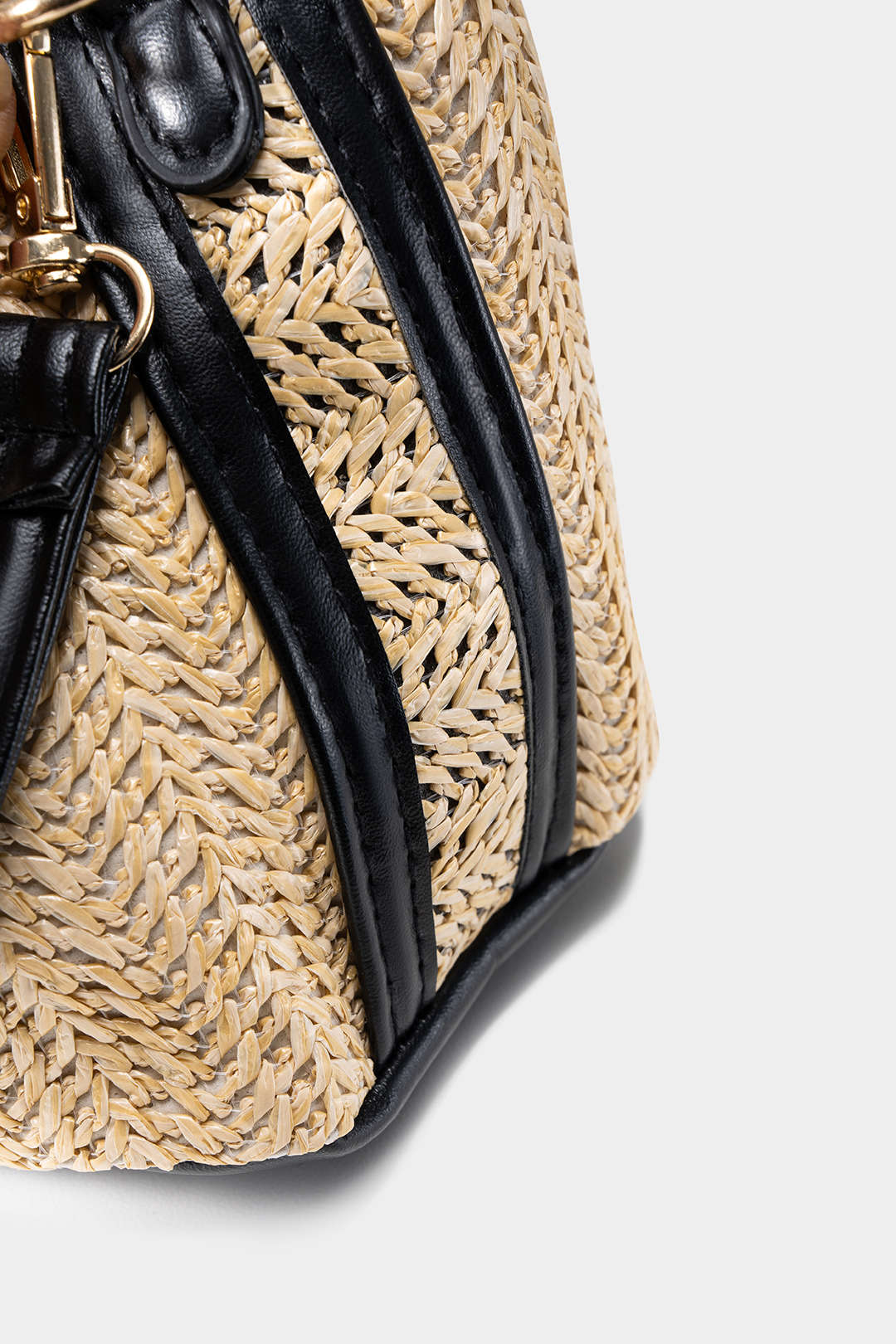 Straw Woven Shoulder Clutch Bag