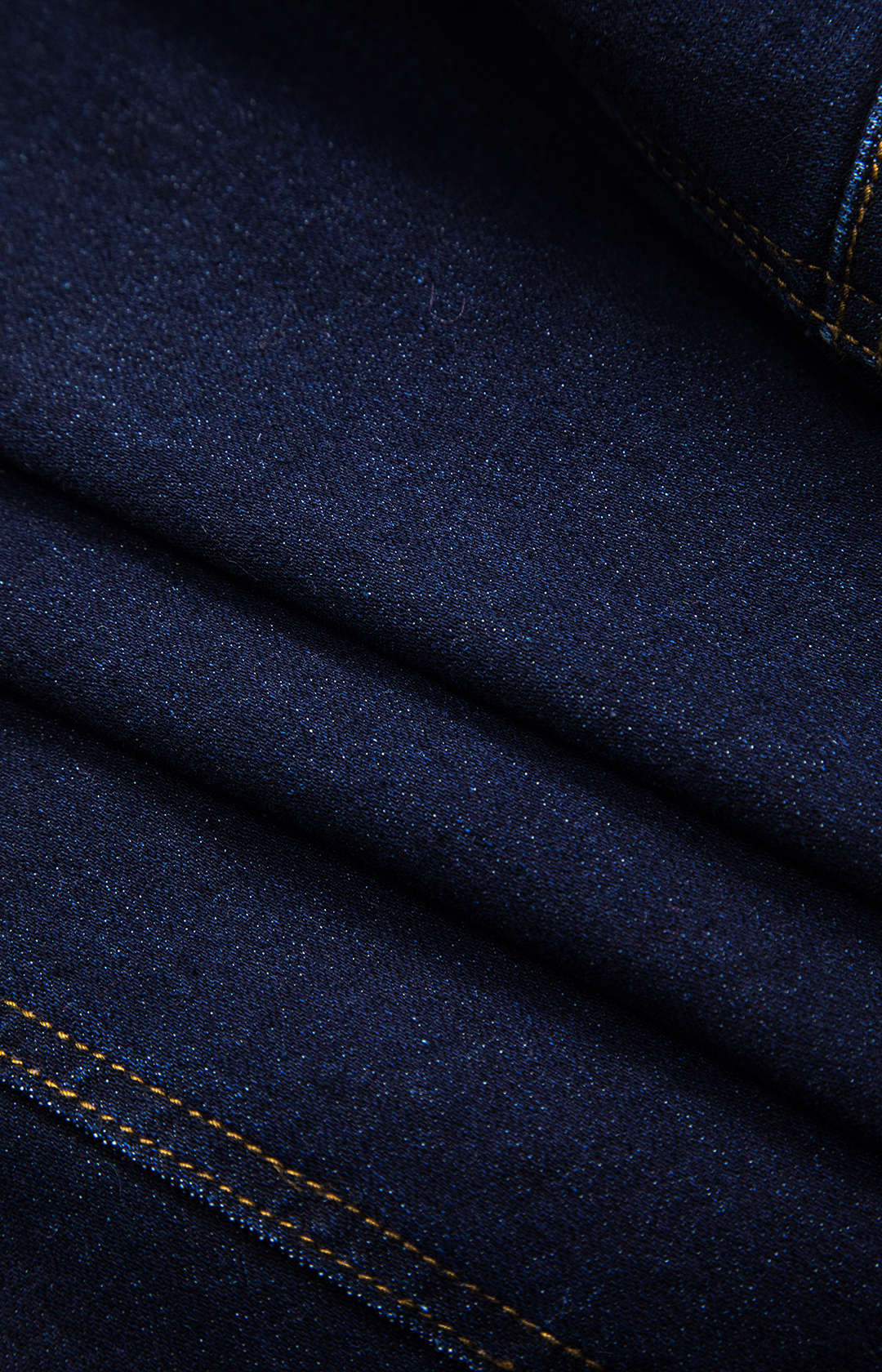 Denim Asymmetry Button Skirt