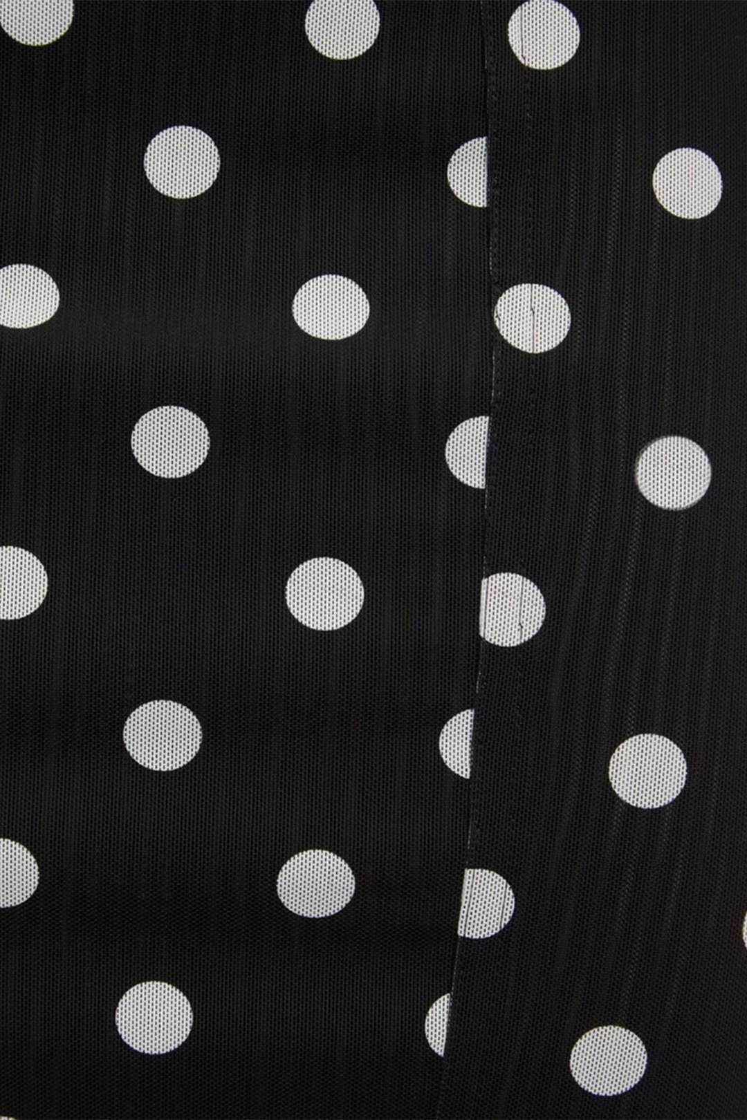 Polka Dots Print Sleeveless Slip Midi Dress