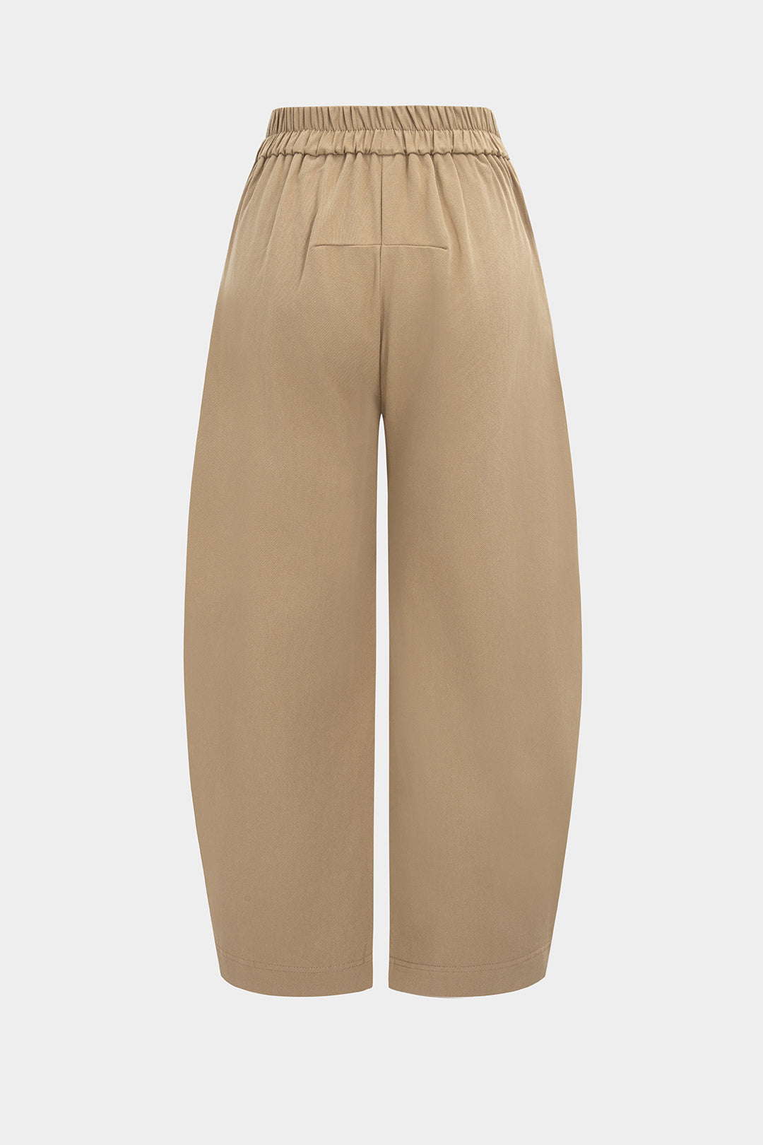 High Waist Barrel Trousers