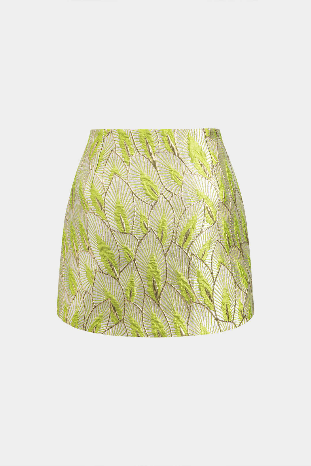 Jacquard Tie Back Tube Top And Skirt Set