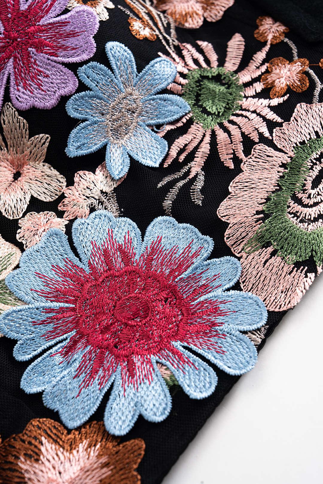Slip Appliques Embroidery Cami Top