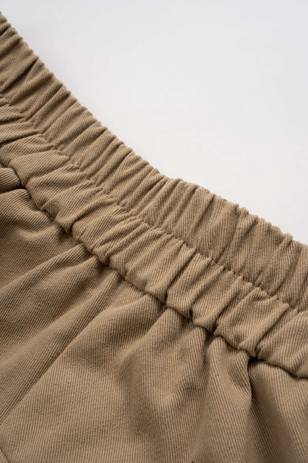 High Waist Barrel Trousers