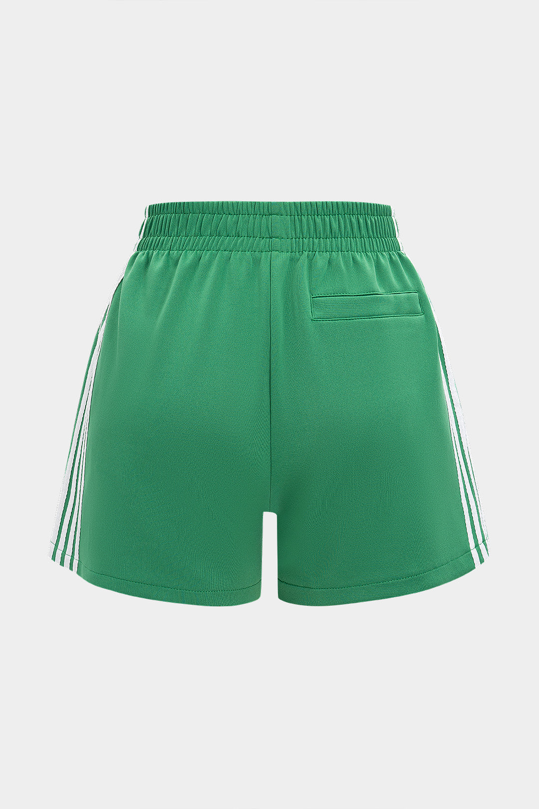 Contrast Patchwork Pocket Shorts