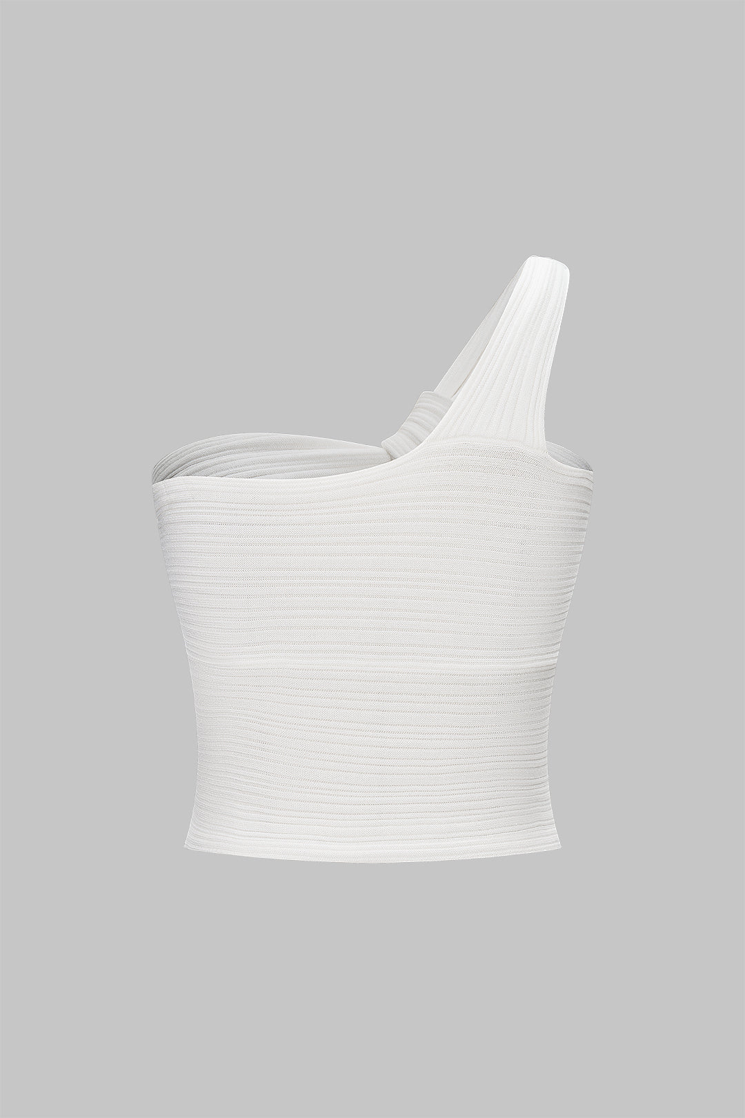 Textured Asymmetrical Cami Top