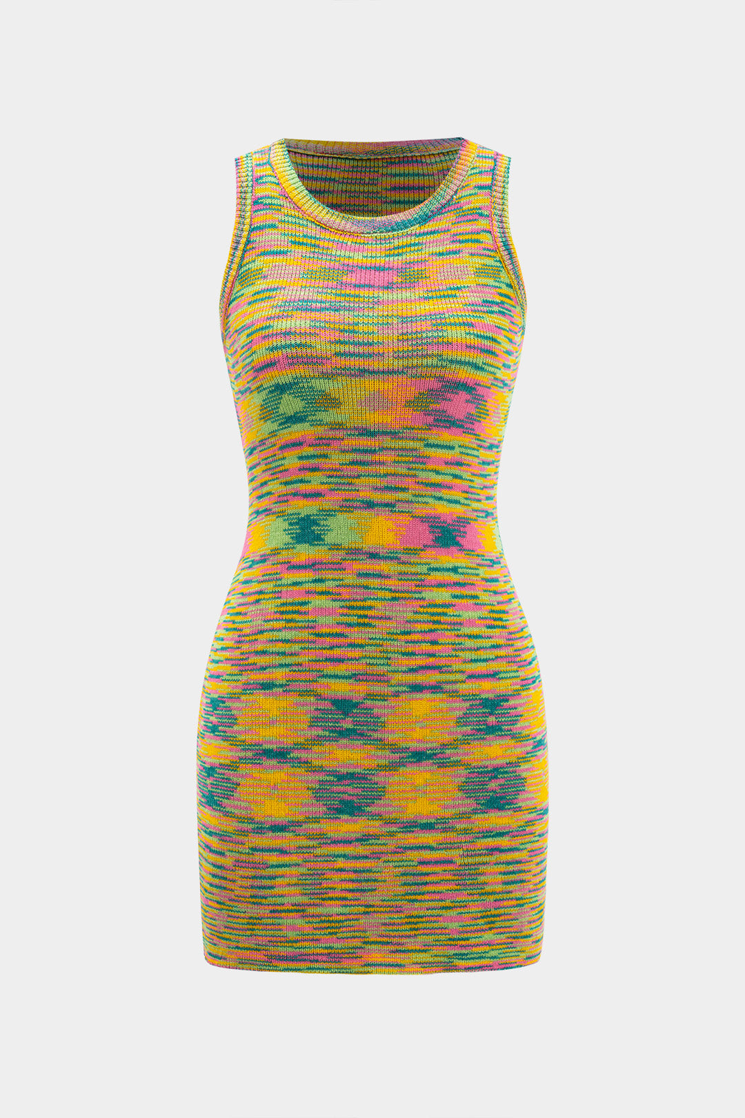 Knit Ombre Sleeveless Tank Dress