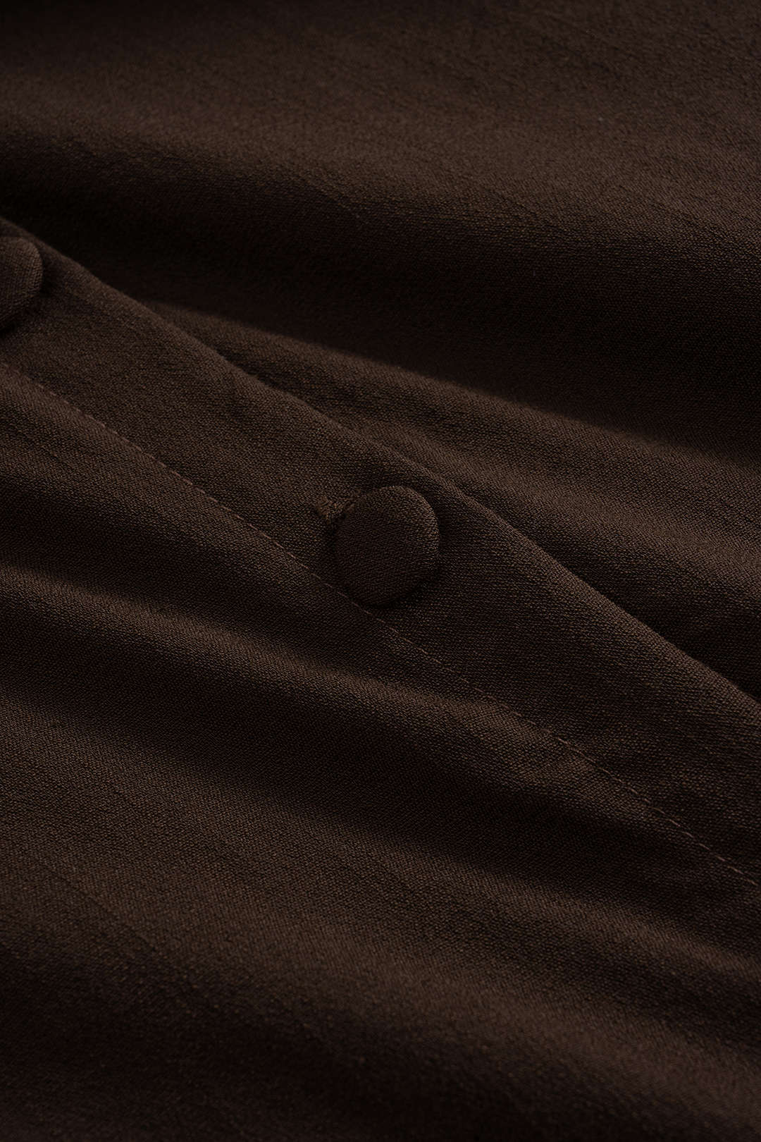 Button Detail Sleeveless Midi Dress