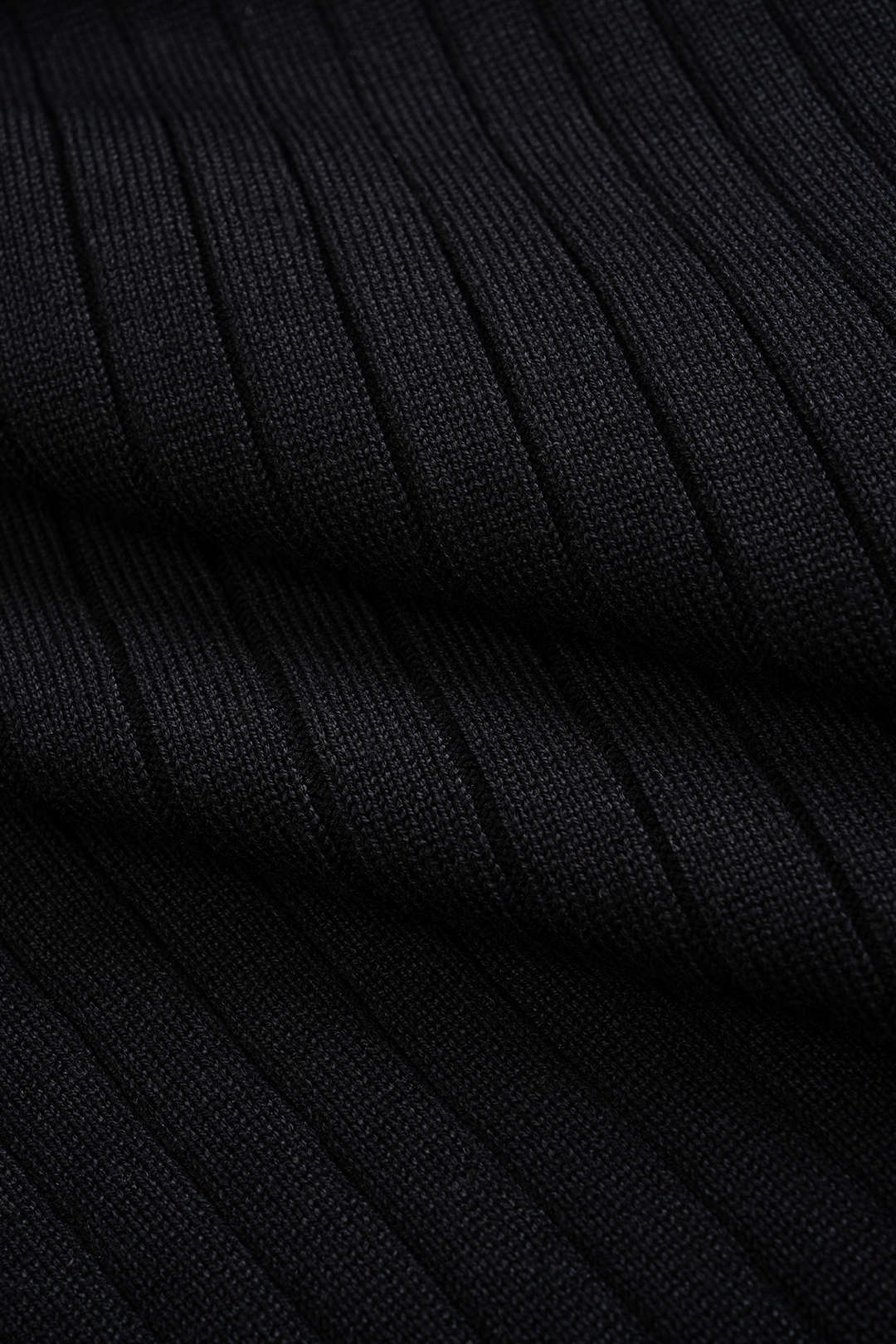 Knit Single-Breasted Long Sleeve Dress