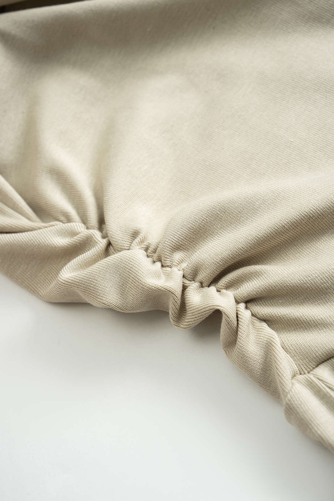 Satin Tie Front Backless Ruched Cami Top
