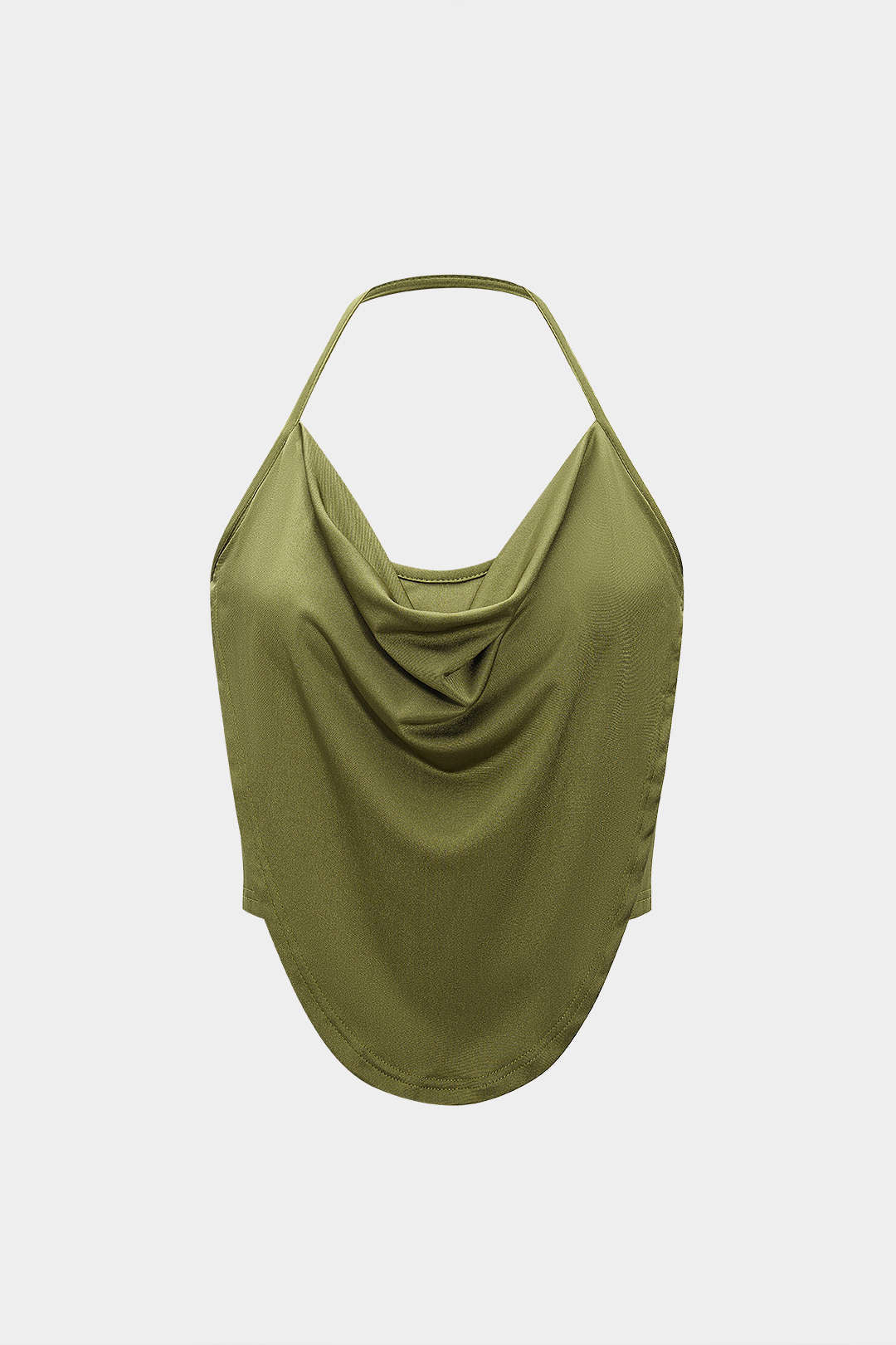 Cowl Neck Halter Cami Top