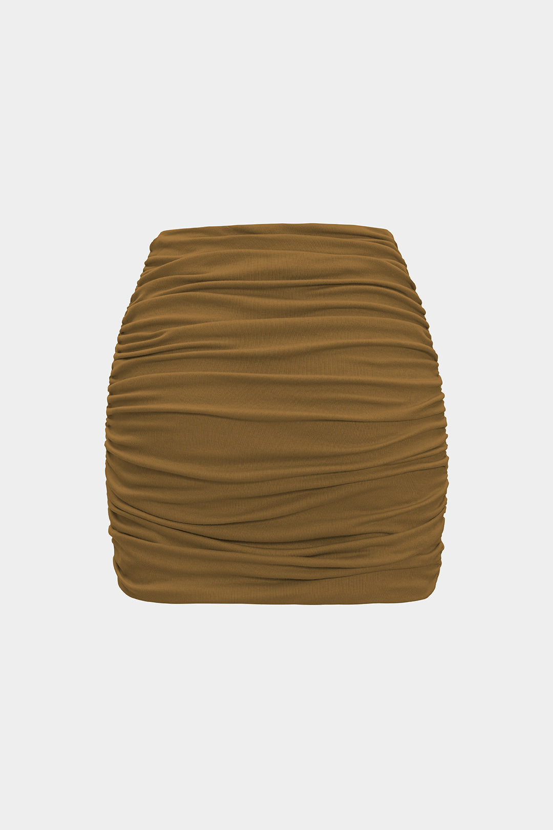 Ruched Mini Skirt