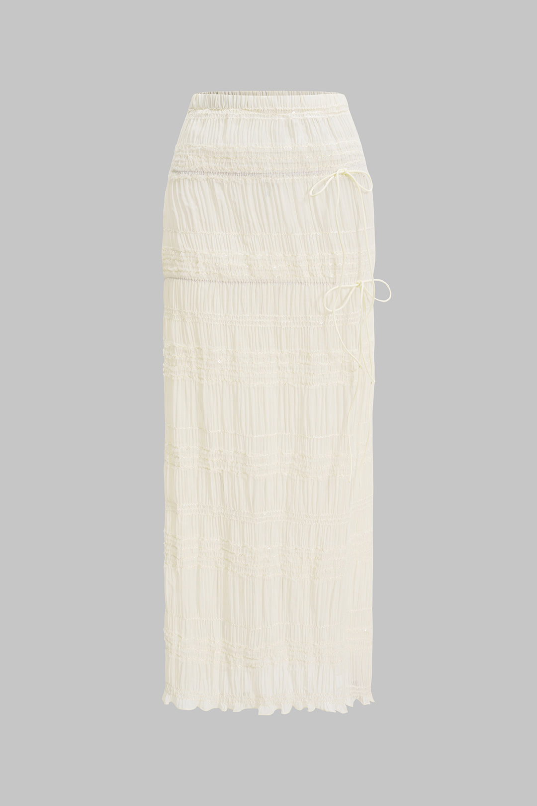 Chiffon Top And Skirt Set