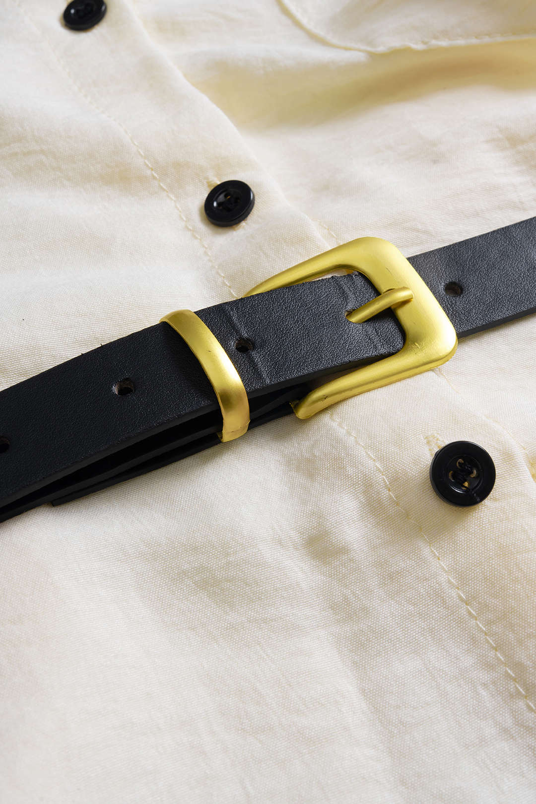 Solid Belt Tank Top