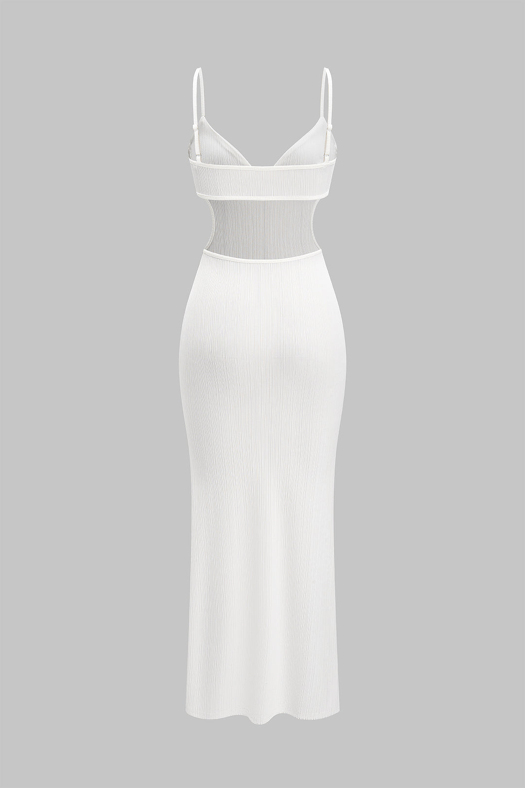 Backless Slip V-Neck Sleeveless Maxi Dress