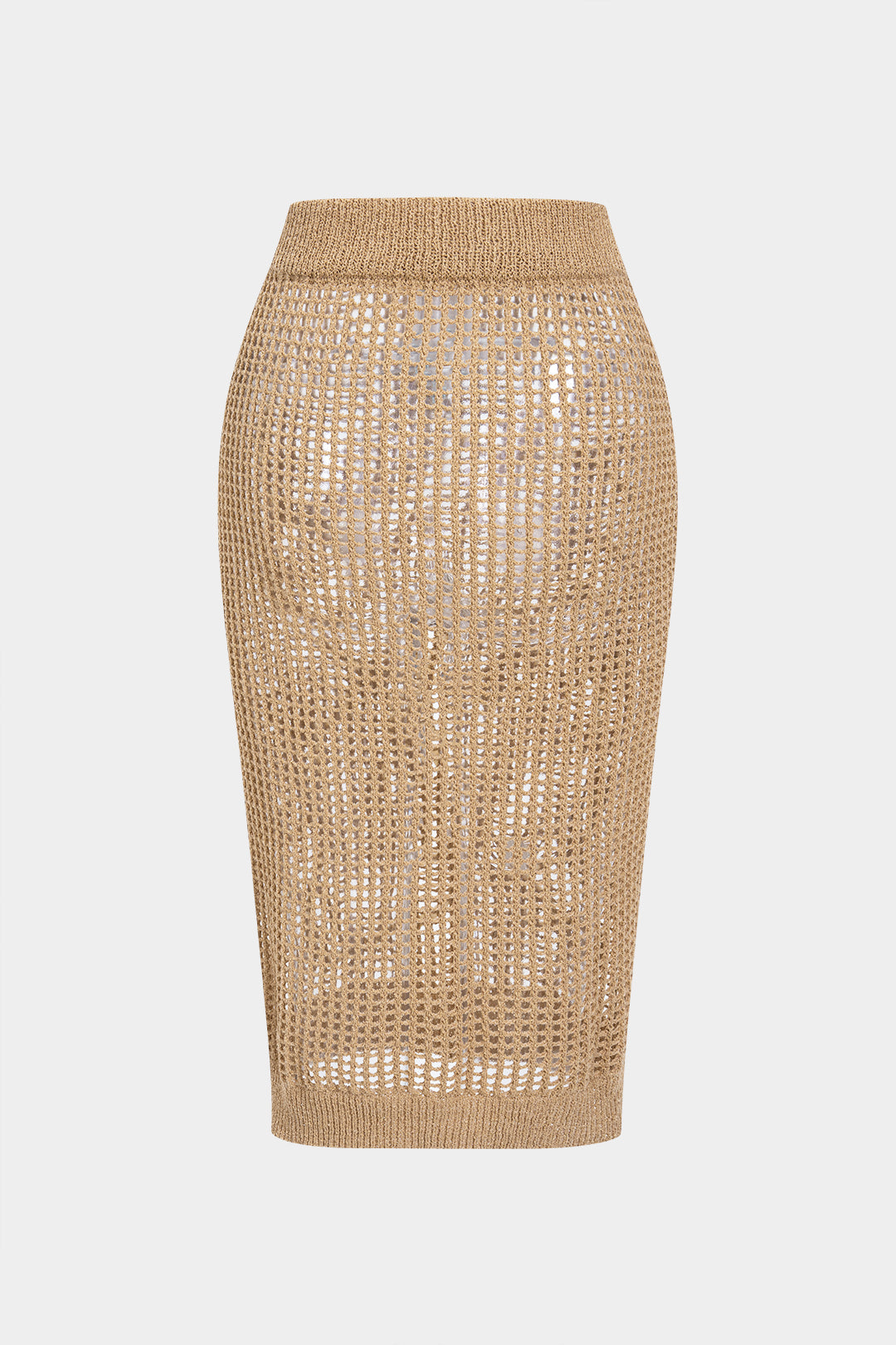 Knit 3D Embroidery Print Skirt