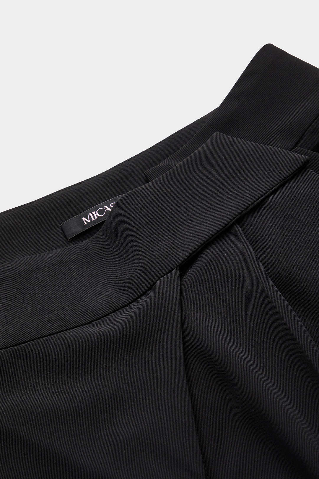 Twill Asymmetrical Trouser
