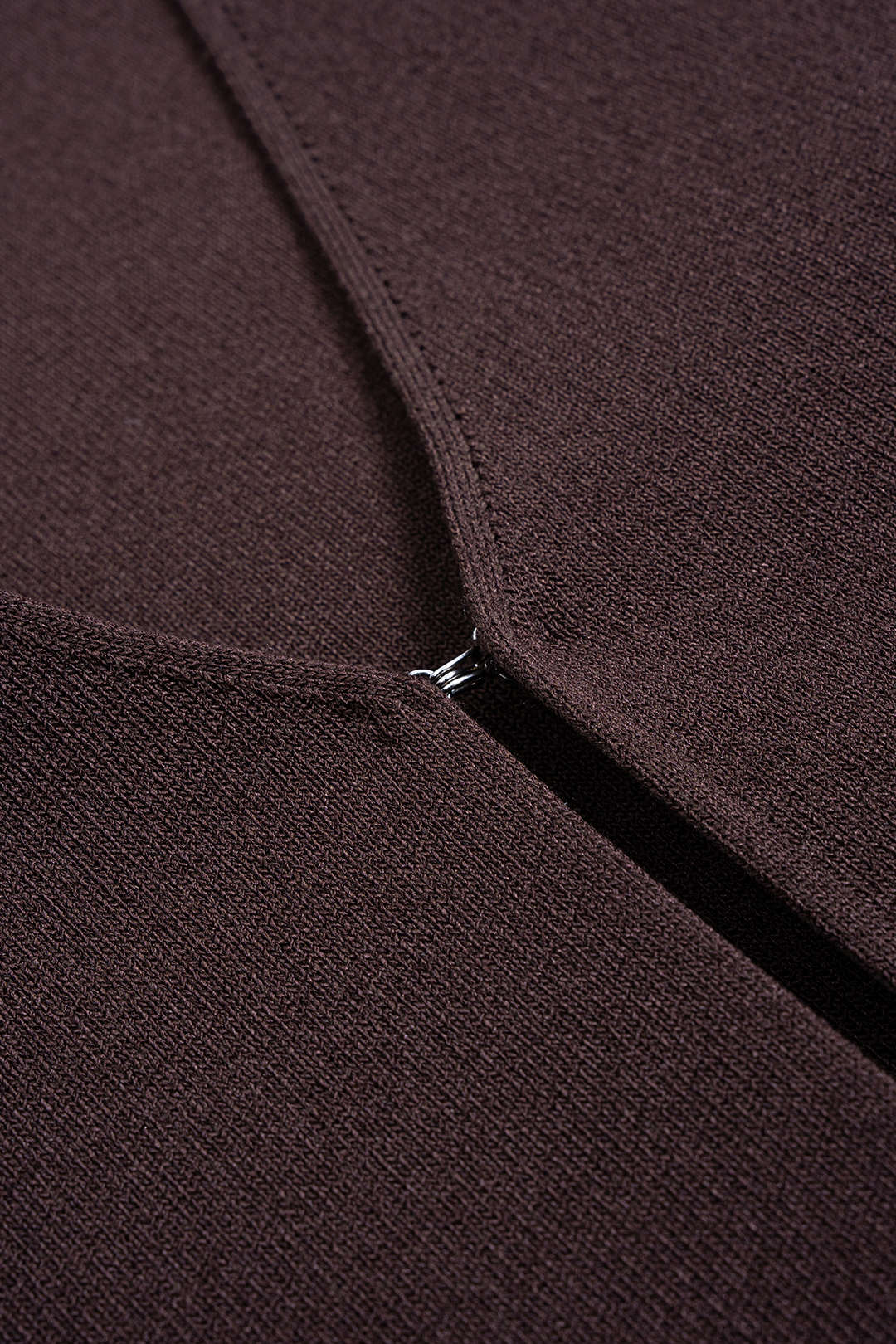 Knit Belted Fake Pockets Tank Top