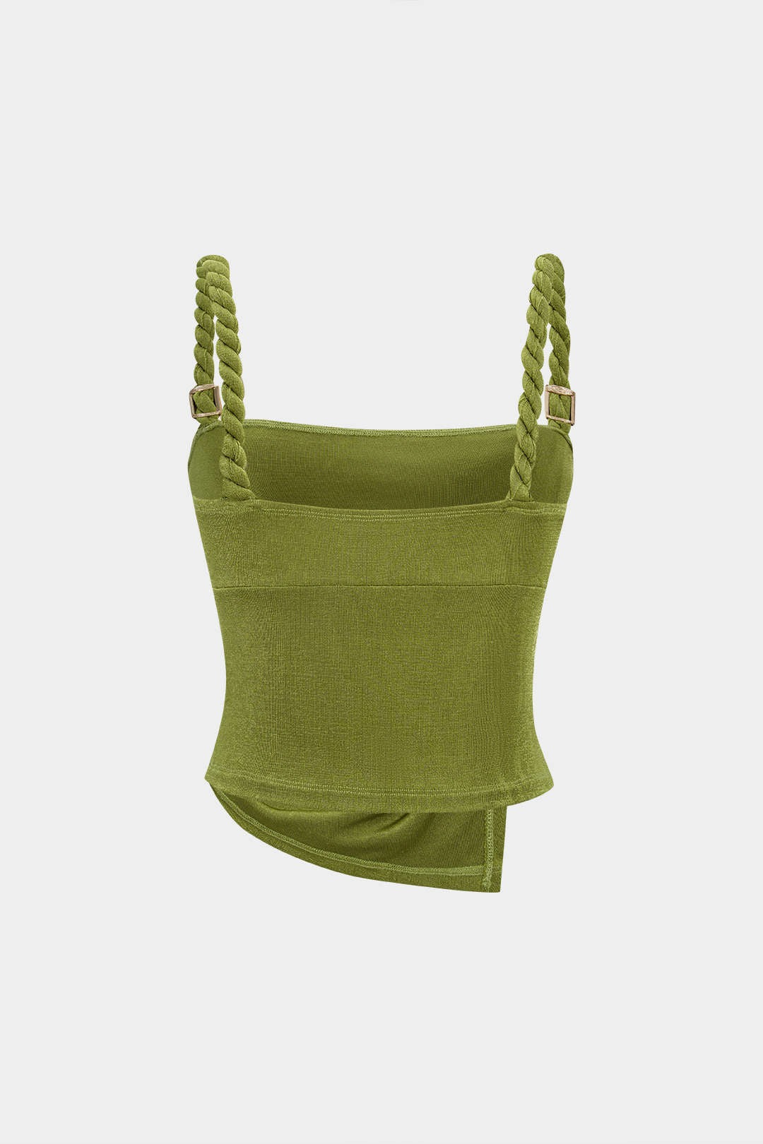 Ruched Twist Knot Slip Cami Top