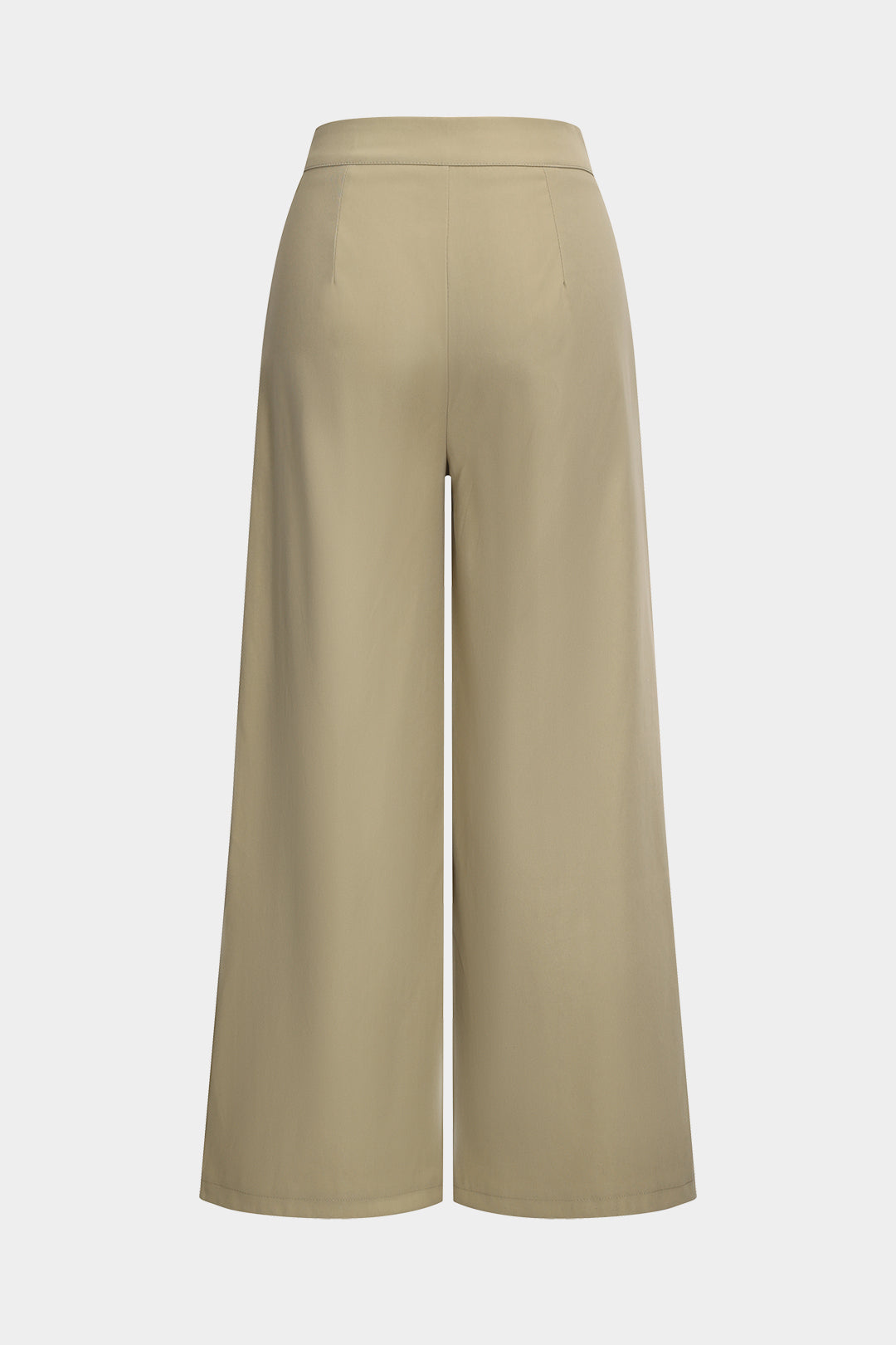 Solid Vest And Blazer And Wide Leg Pants Set