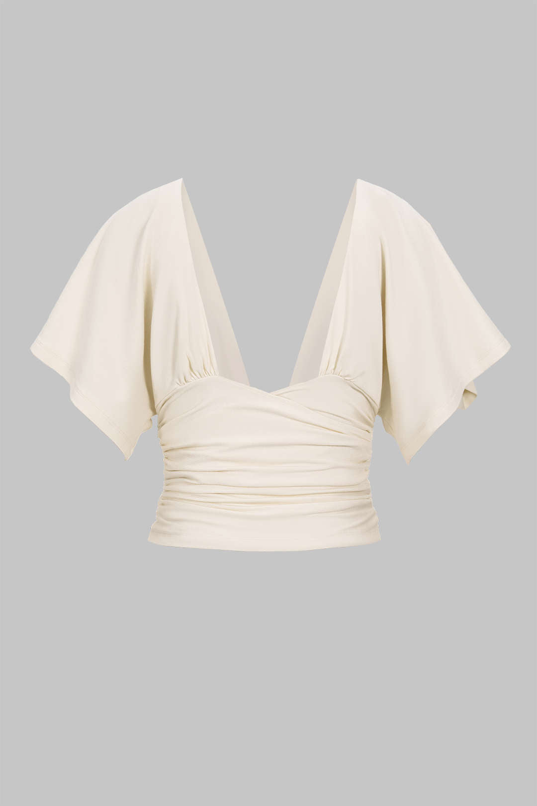 Solid V-neck Tank Top