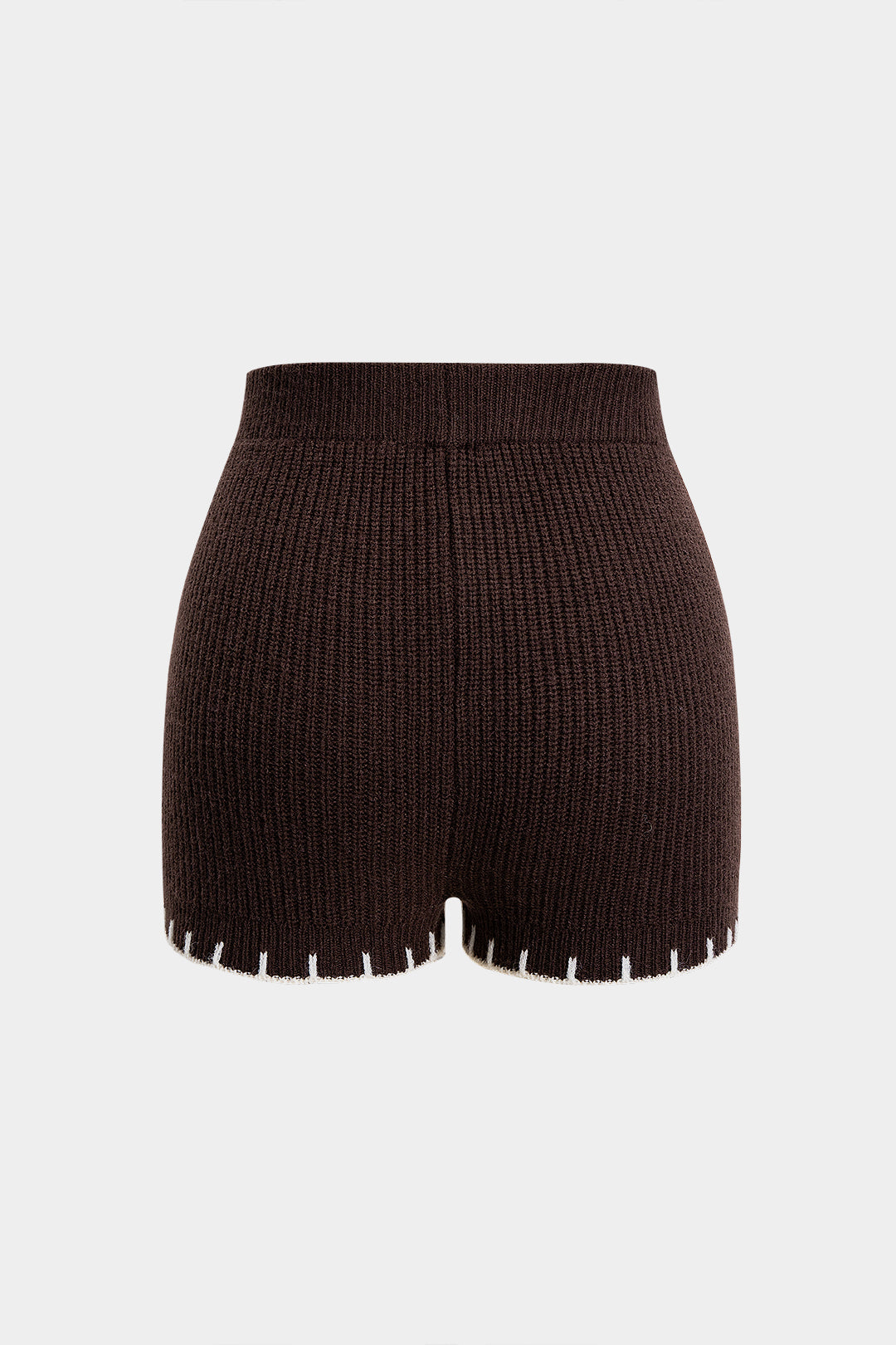Knit Contrast Shorts