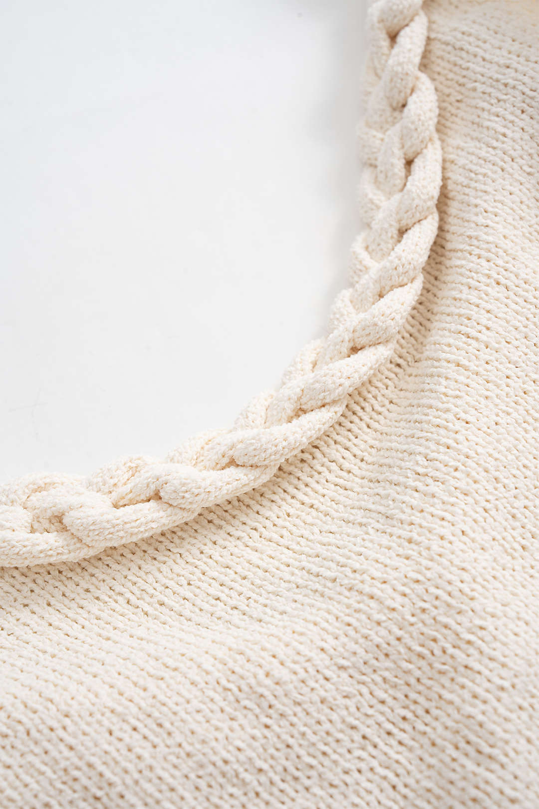 Knit Fringe Braided Backless Slip Sleeveless Dress