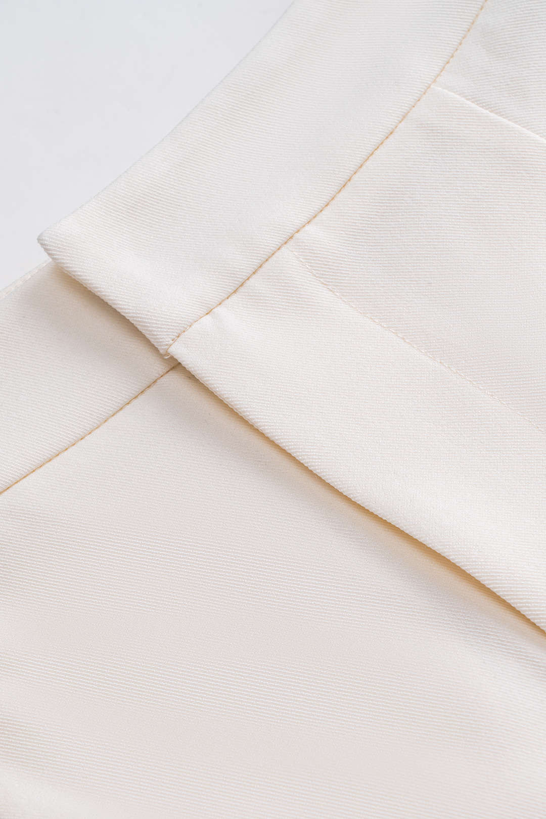 Ruched Knotted Asymmetrical Pocket Wide Leg Trousers