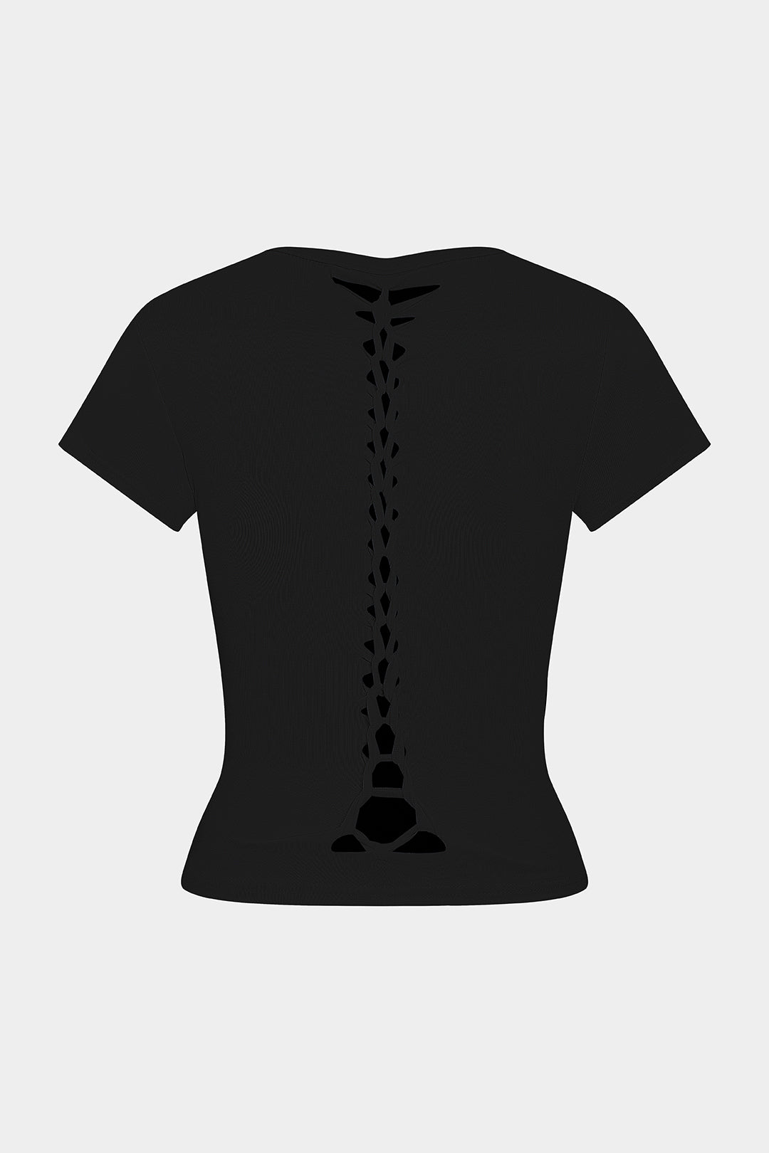 Cut Out Short Sleeve T-Shirt