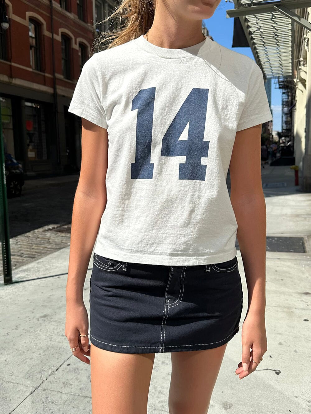 Chloe Number 14 Crop T-shirt