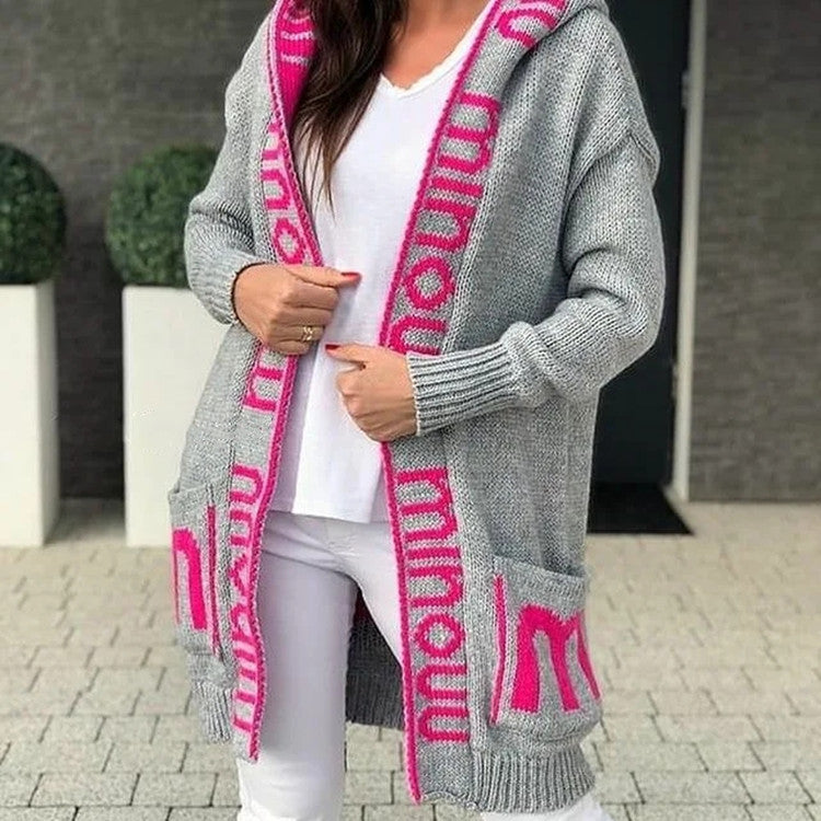 Violetâ„?| Long Hooded Sweater