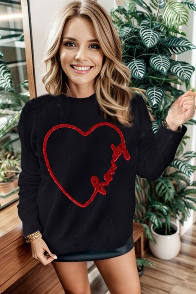 Holly Jolly Tinsel Sweater