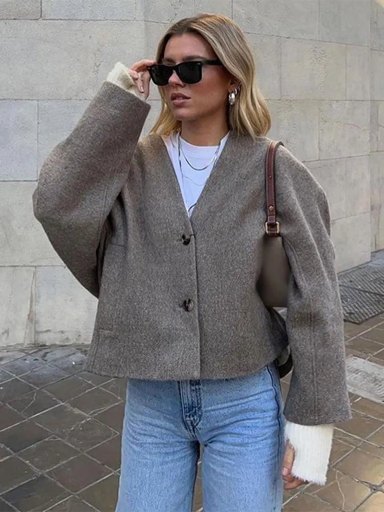 Agura- Elegant Coat Jacket