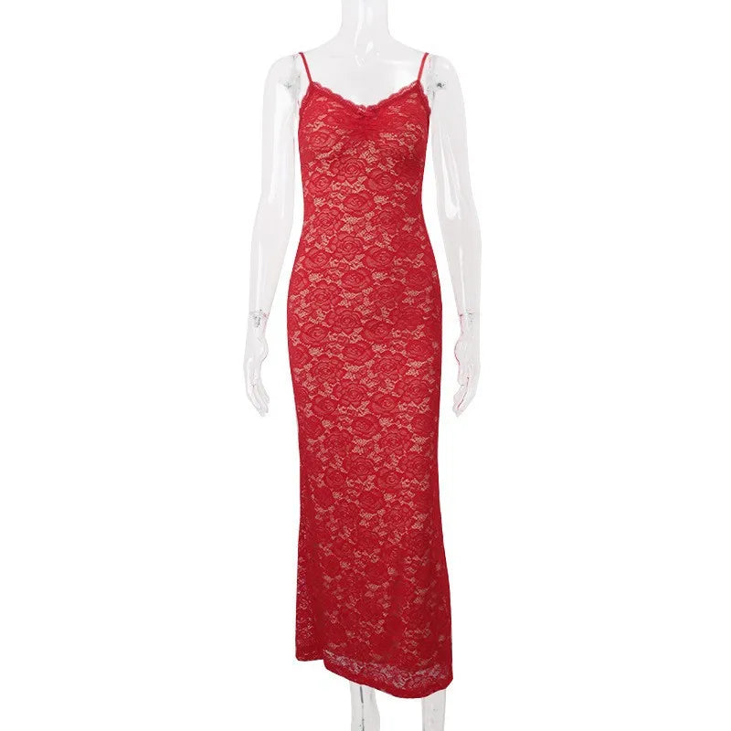 Alaina- Sleeveless Long Dress