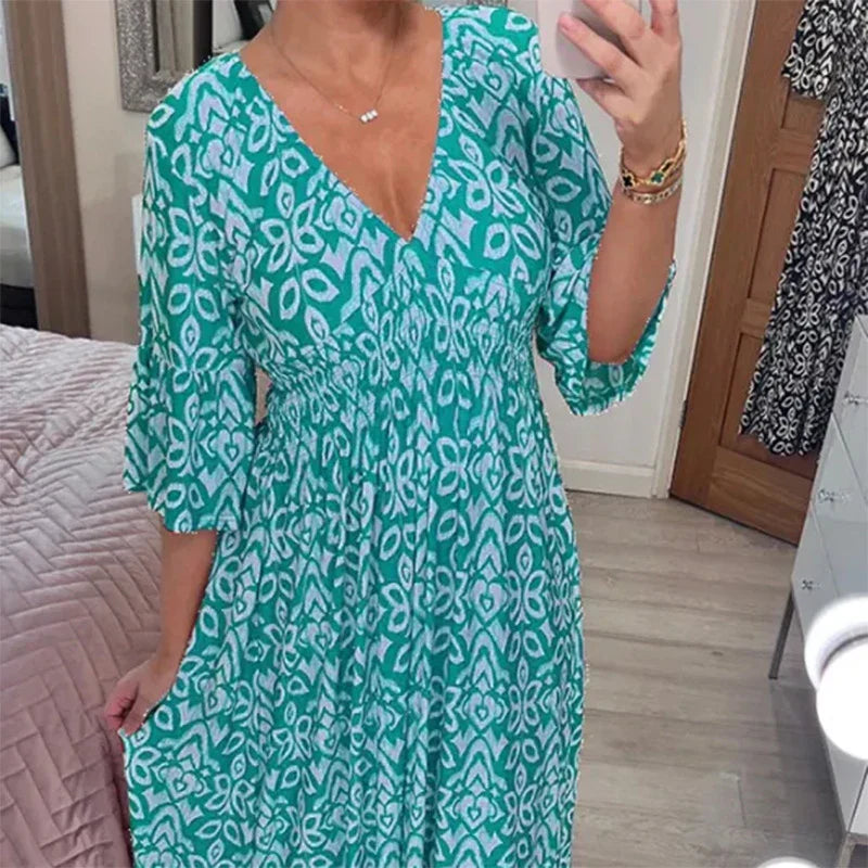 Angelaâ„?| Elastic Long Dress