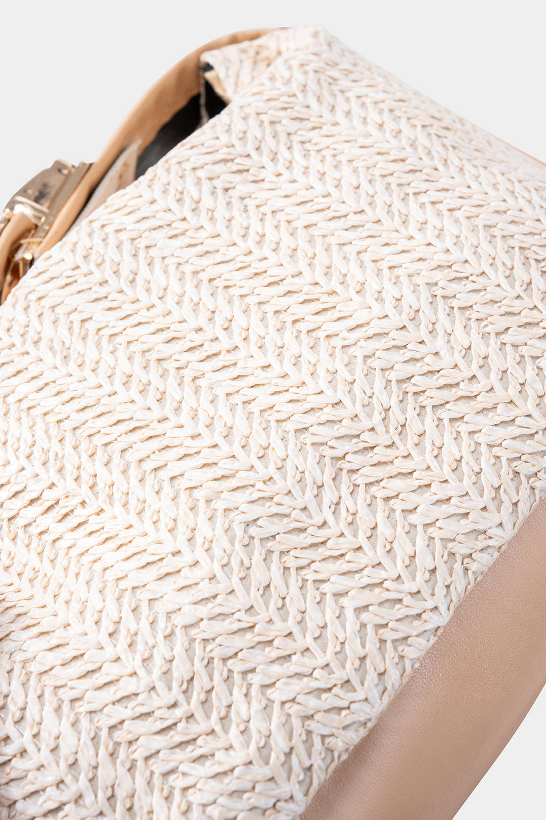 Straw Woven Shoulder Clutch Bag
