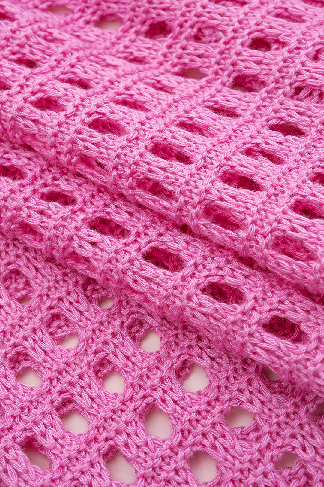 Knit Hollow Out Tank Top And Skirt Set