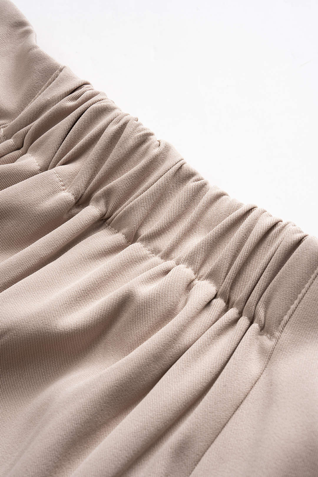 High Waist Asymmetrical Button Trousers