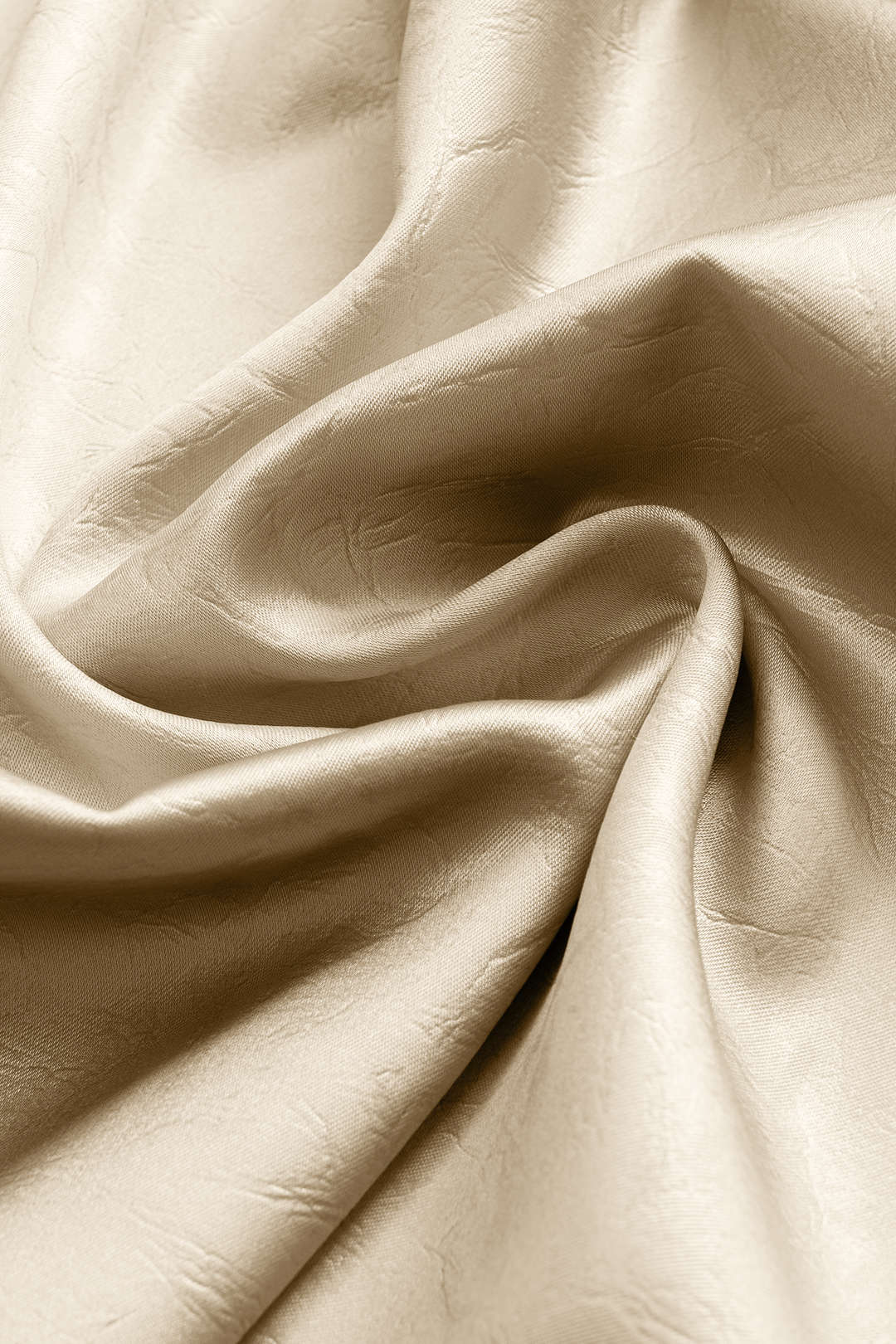 Satin Ruched Tie-Up Skirt